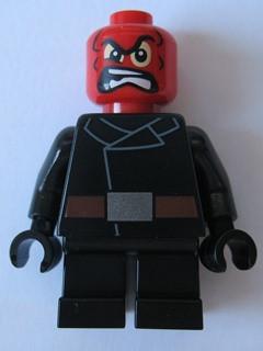 LEGO Minifigure-Red Skull - Short Legs-Super Heroes / Mighty Micros / Avengers-SH251-Creative Brick Builders